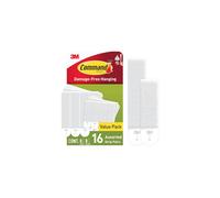 Command Picture Hanging Strips, Value Pack - 8 of Medium Strips), 8 of Strips) - For Pictures, Frames, Mirrors, Wall décor - Damage Free Hanging