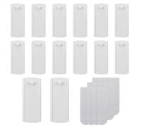 Command Picture Hooks, 14 No Nails Picture Hanging Strips, Removable Adhesive Hooks for Frames and Wall Decorations, Damage-Free Hooks for Living Room, Kitchen, Bedroom, Bathroom, Size 3cm x 7.5cm