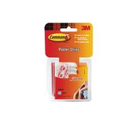 3M Command Small Poster Strips Value Pack White (Pack 48) 17024-VP - 7100235860