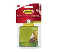 Command Poster Strips, Value Pack, 48 Adhesive Strips, White - Ideal for Hanging Posters, Schedules, Calendars or Pictures without Frames