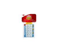 Command Small Decorating Clips, Mini Light Clips, Clear, 40-Clips/Pack, 4-Packs, Decorate Damage-Free