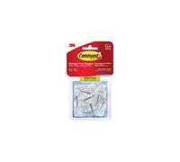Command™ 17067CLR-9 Clear Wire Hooks Value Pack (Pack 9)