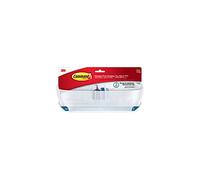 Command BATH11-ES Shower Caddy with Water Resistant Strips - Frosted