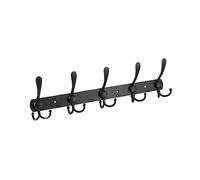 Command Strips, Stainless Steel Coat Rack, 5 Hooks(5 Hook)