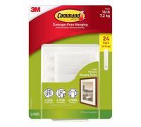 Command White Large Picture Hanging Strips Value Pack 17206-12 - 2 Pack 3M CLAW White One Size