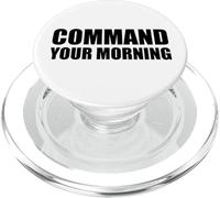 COMMAND YOUR MORNING PopSockets PopGrip for MagSafe