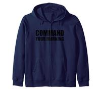 COMMAND YOUR MORNING Zip Hoodie