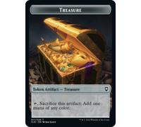 Commander Legends: Battle for Baldur's Gate - Treasure / Kor Warrior Token | Commander Legends: Battle for Baldur's Gate