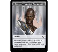 Commander Masters - Teferi,Temporal Archmage Emblem (Foil) | Commander Masters