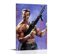 Commando (1985) Arnold Schwarzenegger Poster Wall Art Poster Gift For Friend Bed Room Living Room Decor Modern Aesthetic Poster Decorative Painting Canvas Wall Posters And Art Picture Print Modern F