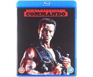 COMMANDO BLU-RAY Arnold Schwarzenegger Mark L. Lester Movie Film New UK R2