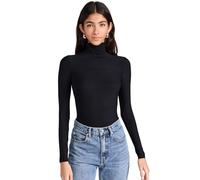 Commando Butter Turtleneck Bodysuit BDS103 Black Medium
