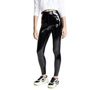 Commando Classic Faux Patent Leather Leggings-XL-Black
