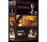 Commando / Conan le barbare / True Lies - Coffret 3 DVD