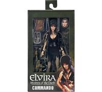 NECA Elvira Mistress Of The Dark Commando 8" Clothed Figure NEW & Sealed