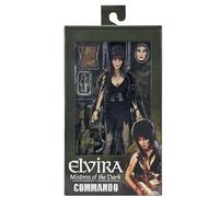 NECA Elvira Mistress Of The Dark Commando 8" Clothed Figure NEW & Sealed