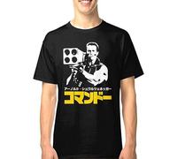 Commando in Japanese Style 20 Mens T-Shirt Cotton Unisex Black Tee Tops M