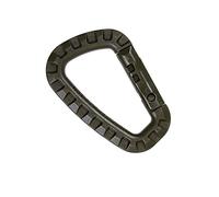 Commando Olive Green Plastic Carabiner Tool Carabiner Outdoor Survival US Army Special Forces Insert Holder