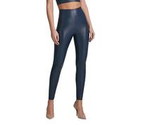 Commando Perfect Control Faux Leather Legging Medium Navy