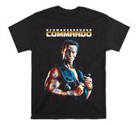 Commando Schwarzenegger Movie T-Shirt Gift Hoodie Tshirt Men Women Unisex Black XXL