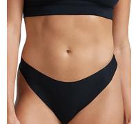 commando Women's Butter Mid Rise Thong, Midnight, X-Small