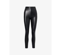 Commando Womens Commando Faux-Leather Leggings Black S