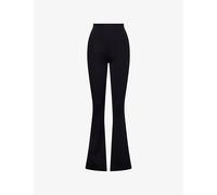 Commando Womens Commando Neoprene Stretch-Woven Leggings Black L