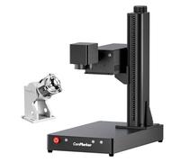 ComMarker Omni1 5W UV Engraving Machine with Electric Lifting 2 Optional Lenses and 1 Rotary Axis, Support EZCAD and LightBurn Laser Engraver, Unlock All Material with UV Laser