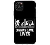 COMMAS SAVE LIVES LET'S EAT GRANDMA Camping Bigfoot Case for iPhone 11 Pro Max
