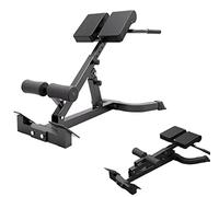 ComMax Hyperextension Roman Chair Back Extension Bench Foldable Fitness Machine for Home GYM Adjustable Waist Abdominal Back Trainer