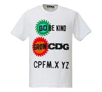 COMME des GARCONS CDG x Cactus Plant Flea Market Round collar Short-sleeve Tee 'White' SZ-T039 M