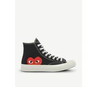 Comme Des Garcons Comme Des Garcons Comme Des Garçons Play x Converse Canvas High-Top Trainers Black 8.5