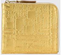 COMME DES GARÇONS Continental Laminated Leather Wallet by with Zip Closure - Size: OS - male