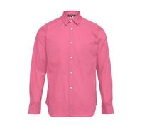 Comme des Garçons Homme Deux long-sleeved patch-pocket shirt - Pink S-L