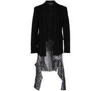 Comme des Garçons Homme Plus asymmetric-hem wool blazer - Black S-L
