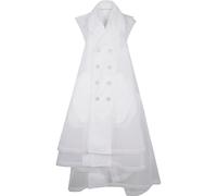 Comme des Garçons Homme Plus double-breasted coat - White L