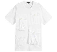 Comme des Garçons Homme Plus Men's Multi Pocket T-Shirt White