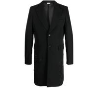 Comme des Garçons Homme Plus mix-print single-breasted coat - Black L