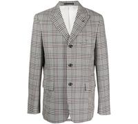 Comme des Garçons Homme Plus patchwork detailing checked blazer - Neutrals L