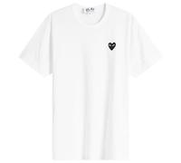 Comme des Garçons Play Men's Basic Logo T-Shirt White/Black