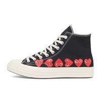 Comme des Garçons Play Men's x Converse Multi Heart High Sneaker Black