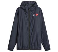 Comme des Garçons Play Men's x K-Way Full Zip Packable Jacket Navy