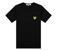 COMME des GARCONS PLAY SS25 Gold Heart T-Shirt 'Black' AX-T216-051-1 S