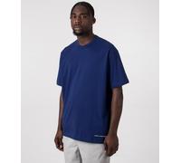 COMME des GARÇONS SHIRT Mens Script Hem Logo T-Shirt - Colour: 2 Navy - Size: Medium