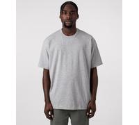 COMME des GARÇONS SHIRT Mens Relaxed Fit Script Neck Logo T-Shirt - Colour: 1 Top Grey - Size: Small