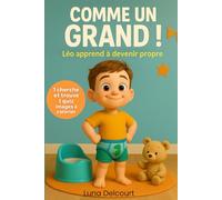Comme un grand ! Léo apprend à devenir propre: Un album tendre et drôle pour accompagner l’apprentissage de la propreté, dire adieu aux couches, ... le pot et grandir en confiance, à son rythme.