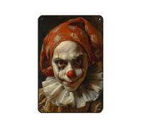 Commedia Dell'Arte Characters Tin Sign Vintage Metal Pub Club Cafe Bar Home Wall Art Decoration Poster Retro 8x12inch(20x30cm)