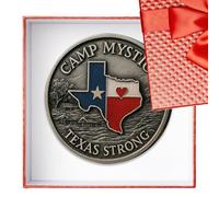 Commemorative Coin,Texas Strong Prayer Challenge Coin | Commemoration Collectible Keepsake Token for Family Men Adults Friends Women Mother