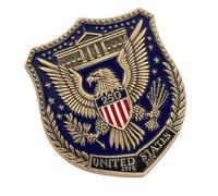Commemorative Pin for Veterans on 250th Independence Anniversary Retiree Memorial Brooch