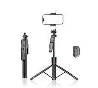 Commencu/Flushormal/Gloryboom Gimbal Stabilizer - Master Every Move,2-in-1 Tripod & Selfie Stick with 360° Anti-Shake,With Wireless Remote Control and Dual Fill Lights,For Camera/Smartphone (1pcs)